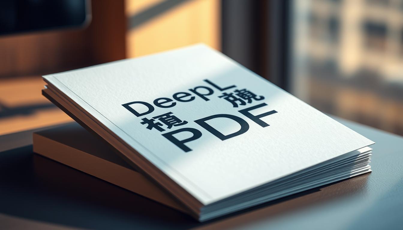 DeepL支持翻译PDF文档吗？