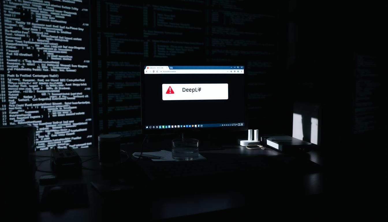 deepl翻译出现无法登陆怎么办？